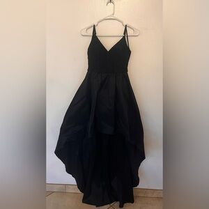 Black High Low Dress Size 7/8
